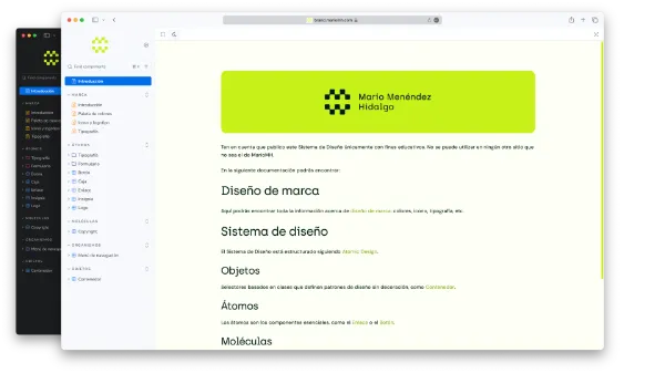 Imagen de la landing page de la herramienta Storybook